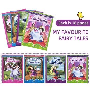 4-Book Set: Classic Fairy Tale Bedtime Storybooks for Kids 1