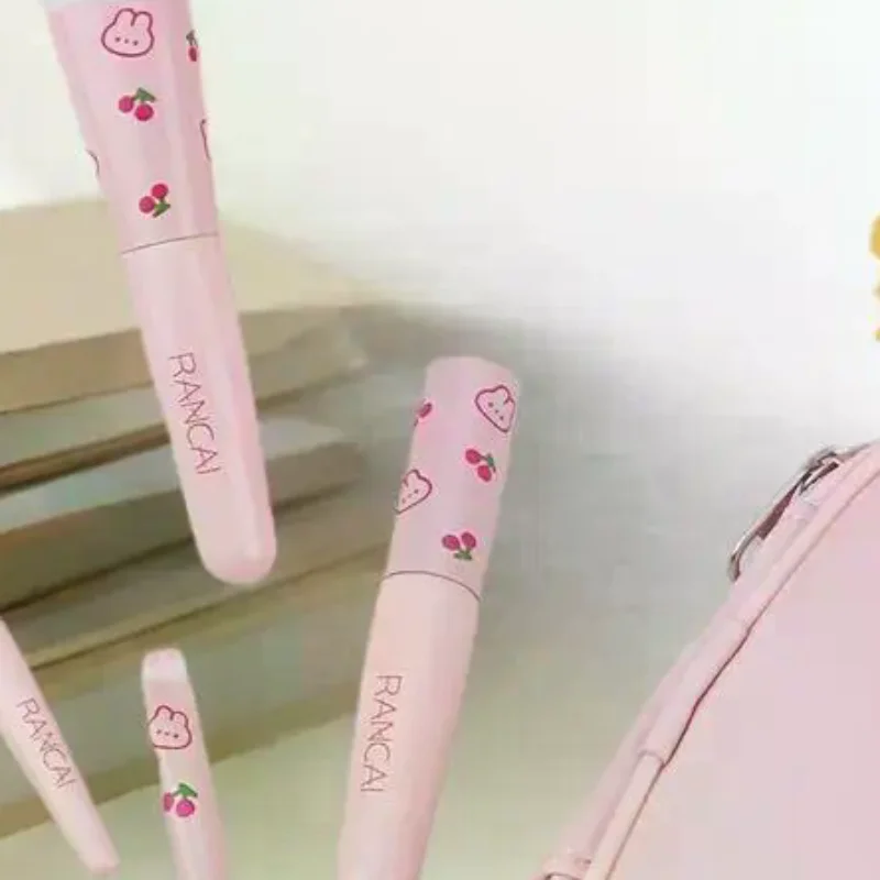 5-Piece Premium Makeup Brush Set with Case