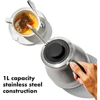 OXO Brew Gooseneck Electric Kettle – Hot Water Kettle, Pour Over Coffee & Tea Kettle, Adjustable Temperature,Built-In Brew Timer 2