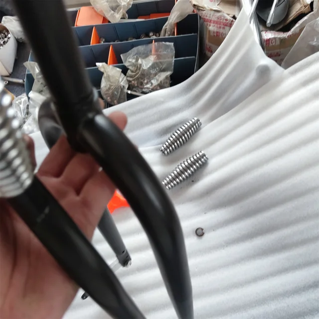 Nuovissimo Di Zecca! Forcella A Molla Piegata 26"" 1"" CROMATA - Foto 2