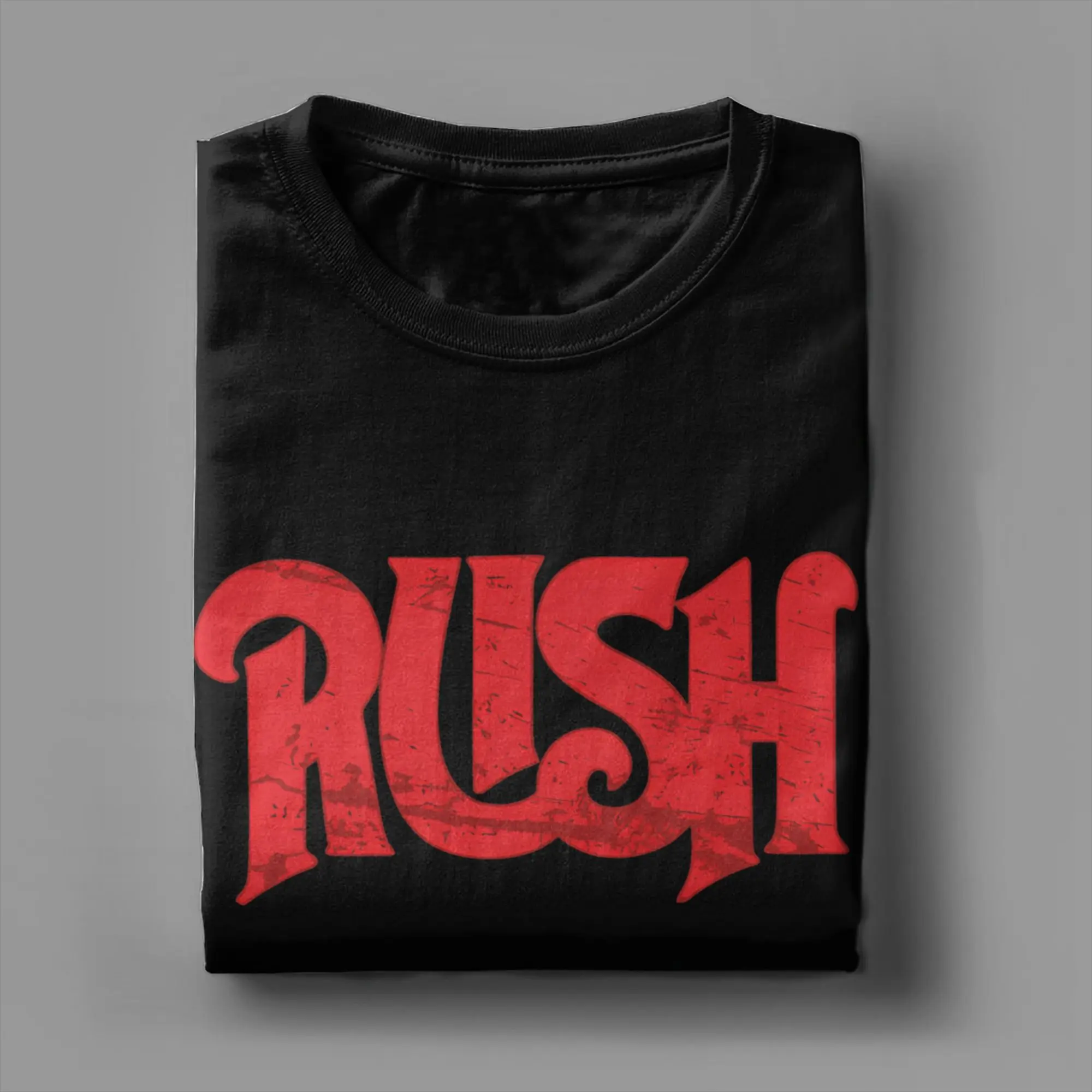 Rock Music Rush Band T-Shirt Sommer Y2K Casual T-Shirts Baumwolle Freizeit T-Shirt für Männer Print Tees