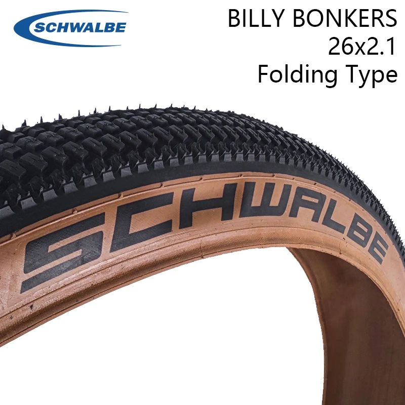 SCHWALBE BILLY BONKERS 26x2.1 未使用品　シュワルベ Amazon.com : Schwalbe Billy Bonkers Folding Tyre, Bronze