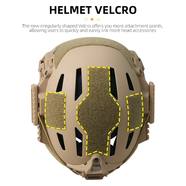 Tactical High-Cut Ballistic Iraqi Helmet Head Circumference 55-57cm Color Bullet Hunting Outdoor Personal Protection Equipment 5