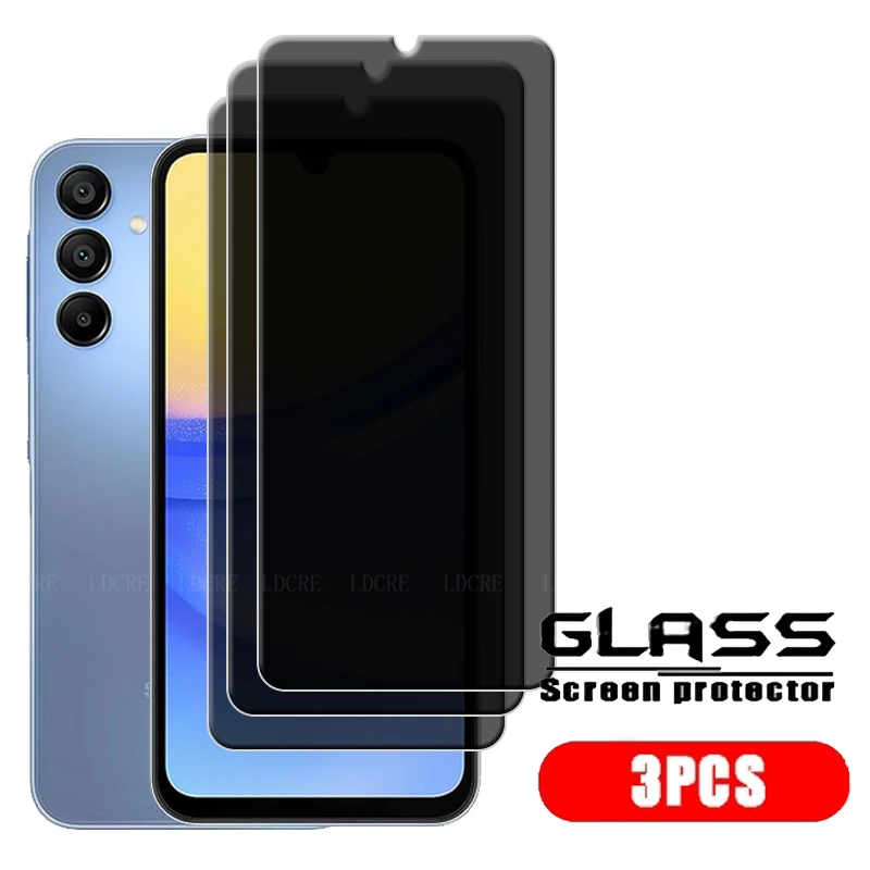 4 قطعة لسامسونج غالاكسي A16 الزجاج لسامسونج A16 حا...