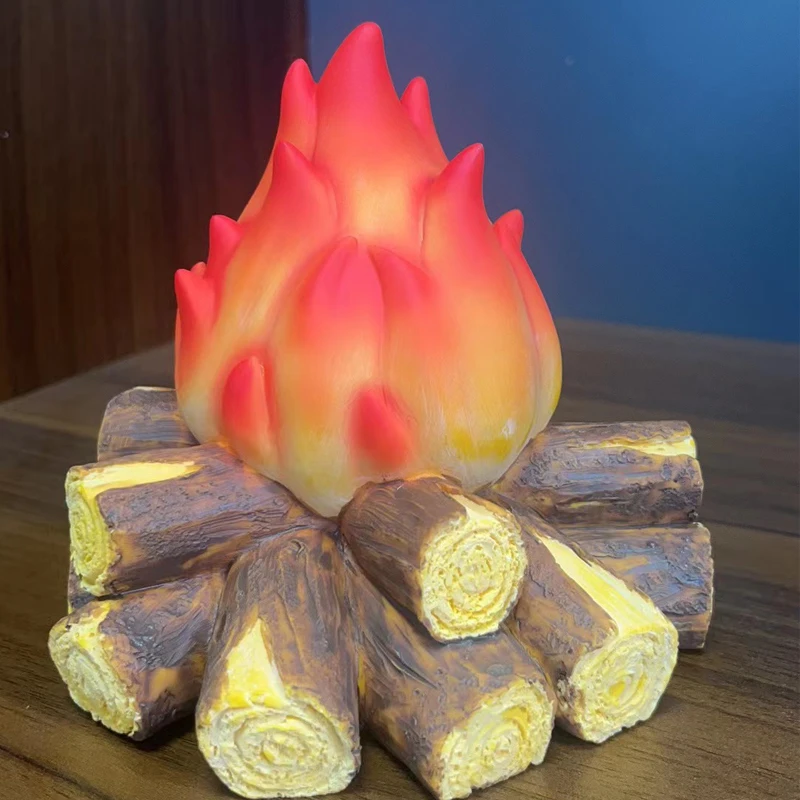 Fake Fire Houtskool Vlam Lampen Nep Haard Decoratie Brandhout Voor Haard Decoratieve Kunstmatige Schoorstenen Simulatie Props