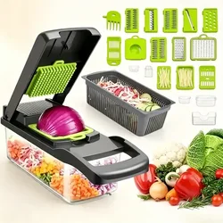 Versatile Kitchen Vegetable Chopper and Cutter - Essential Cooking Gadget and Accessory (1)