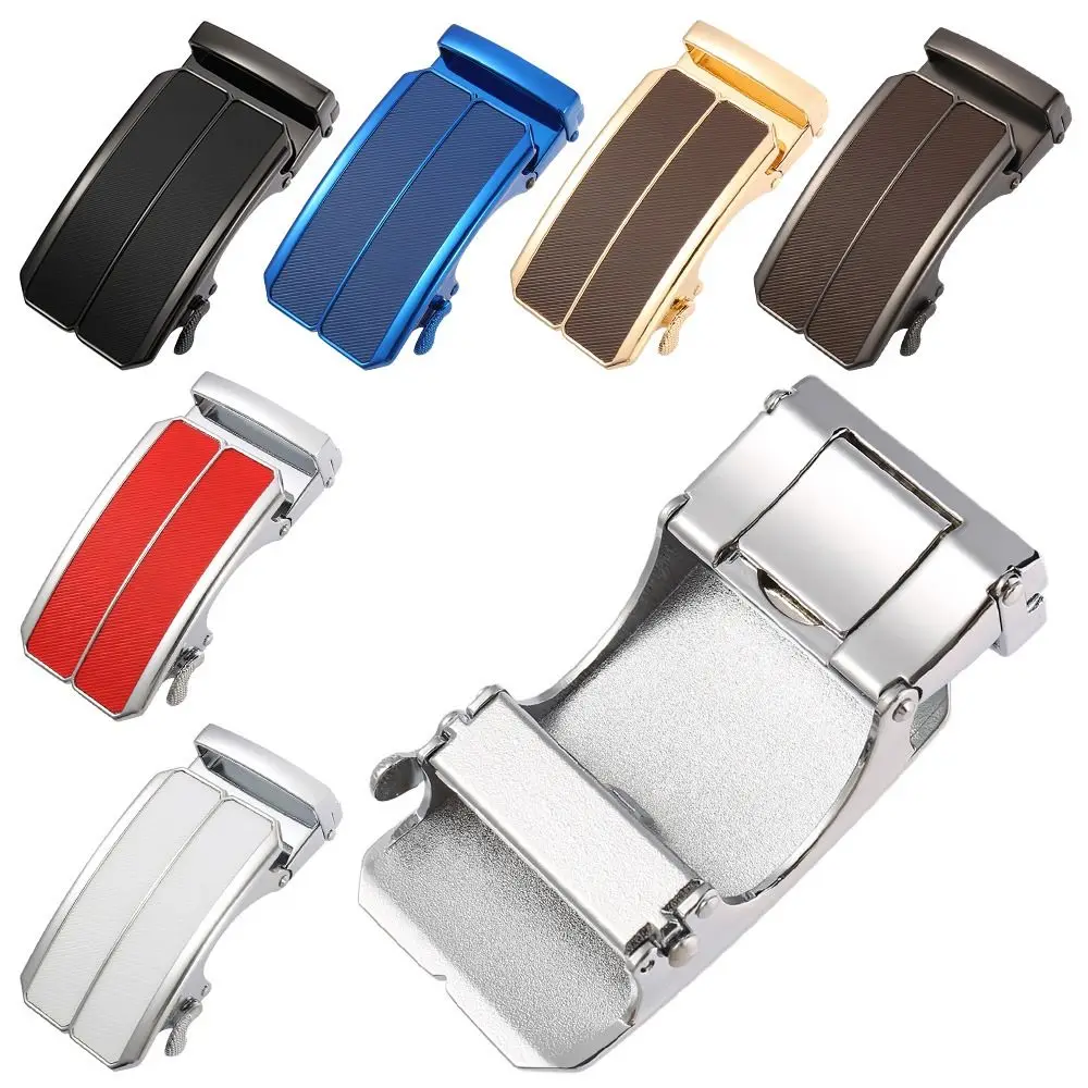 

Durable Holeless Casual Craft DIY Belt Automatic Buckles Classic Waistband Head End Bar 36mm Pin Buckle