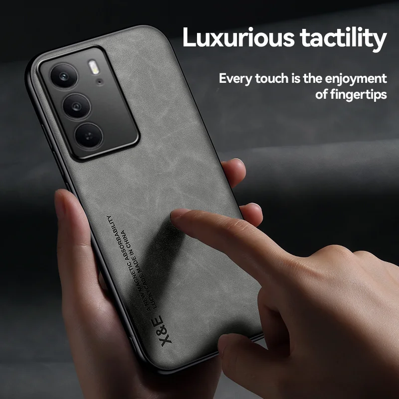 Shockproof Magnetic Case - Skin Feeling Protective Cover and Back Shell