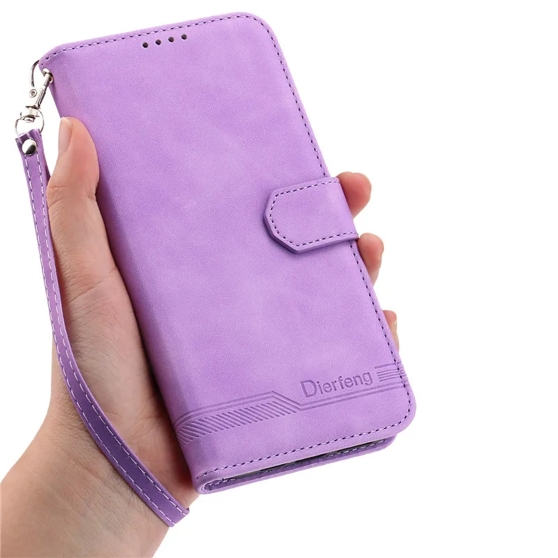 Luxury Magnetic Leather Flip Wallet Phone Cover
