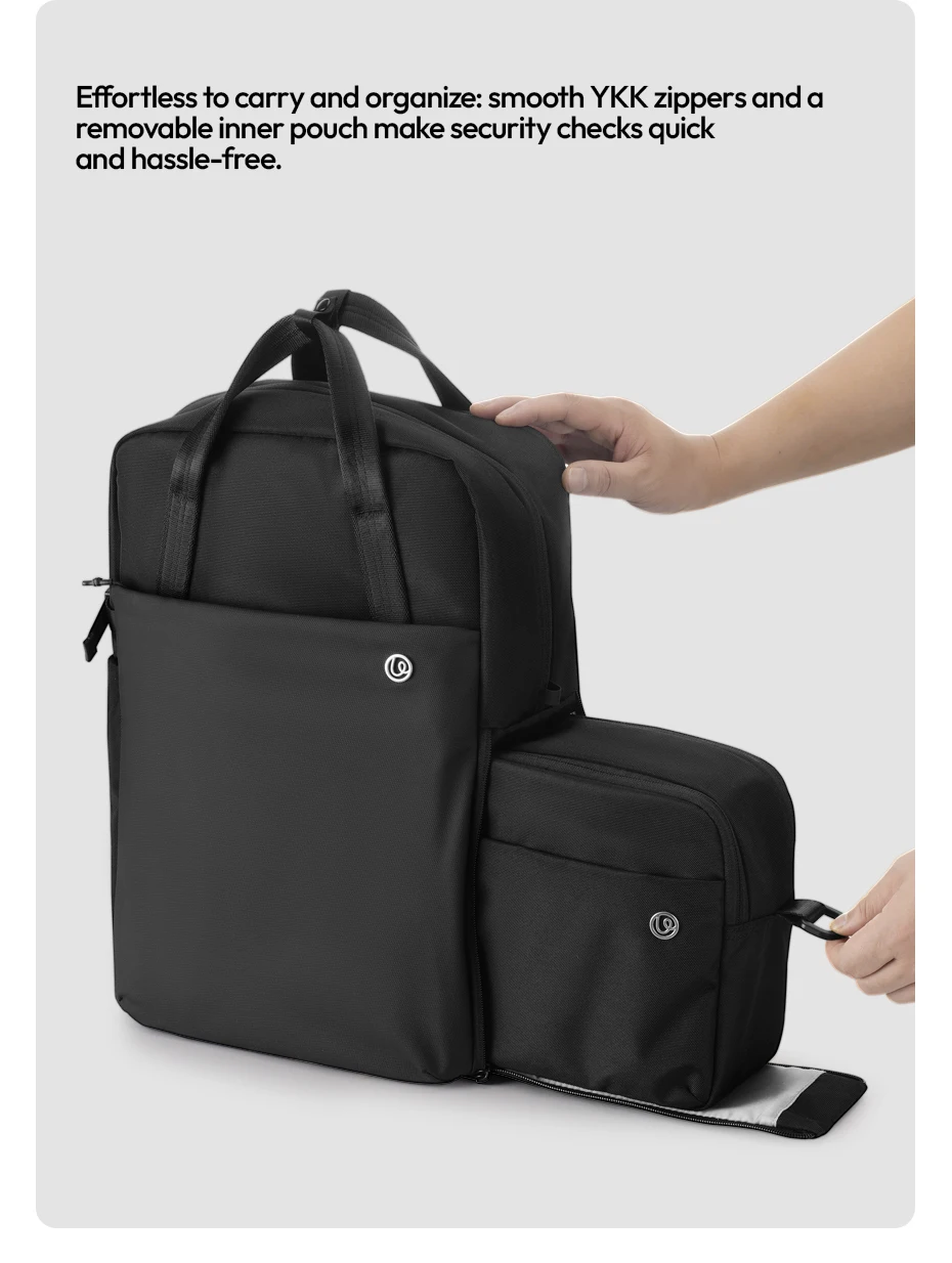 Lightweight Travel Backpack 20L Storage Bag for Camera Fill Light Laptop with Bu