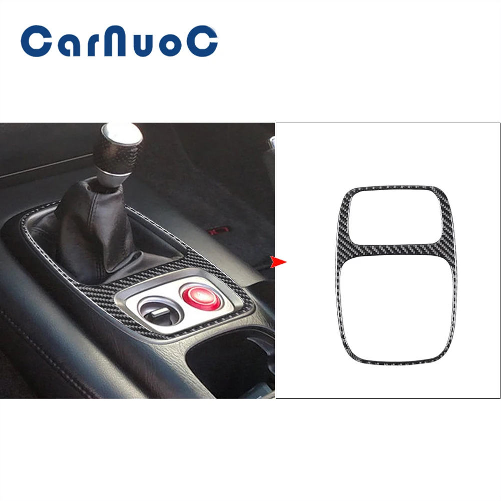 

Carbon Fiber Sticker For Honda S2000 2000 2001 2002 2003 Central Gear Shift Panel Frame Decorative Trim Car Interior Accessories