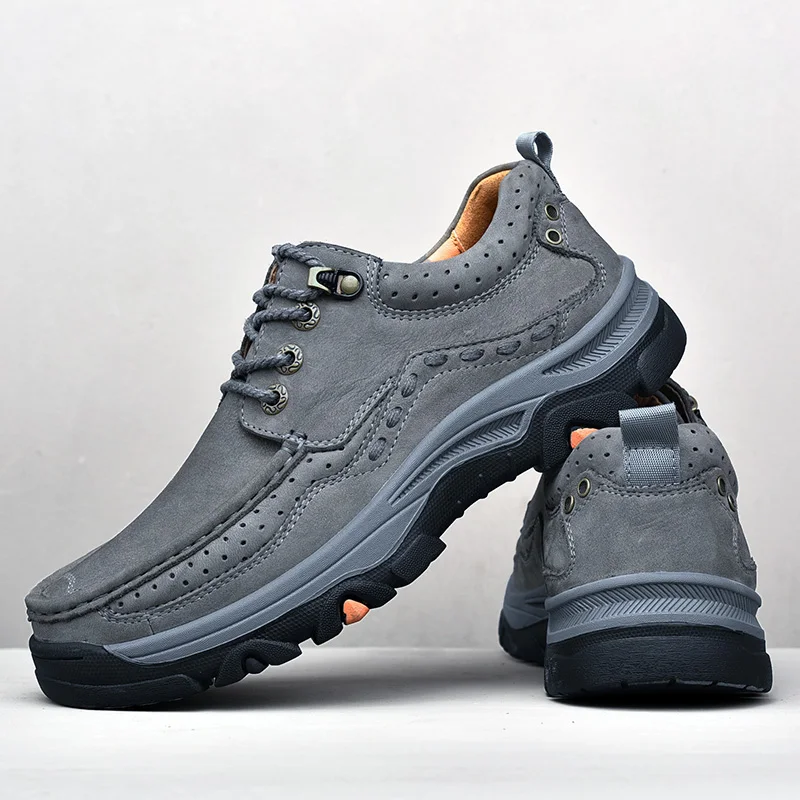 أحذية رجال الأعمال الرسمية الجديدة غير الرسمية - طبقة علوية من الجلد ناعمة ومريحة داخلية مع نعل مبطن وأحذية مداس غير قابلة للانزلاق