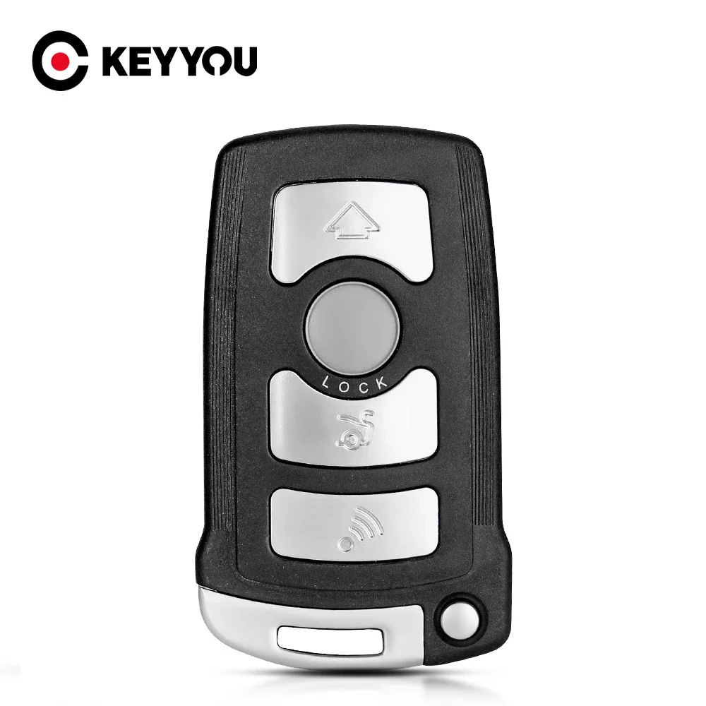 

Брелок для ключей KEYYOU, брелок для ключей с 3 кнопками для BMW 7 серии E65 E66 E67 E68 745i 745Li 750i 2002-2008