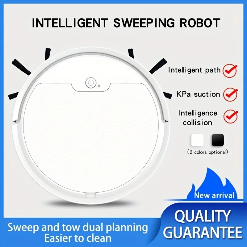 

Smart Sweeping Robot: Vacuum, Dust Collect & Timer Your Home with Bluetooth & 8S Upgrade