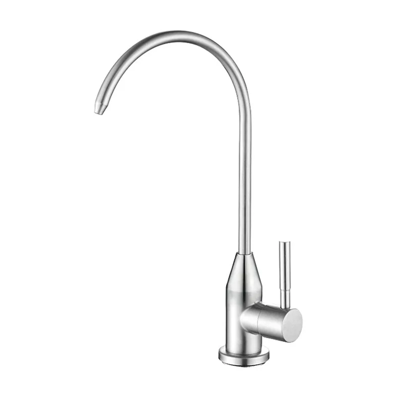 Water Purifier Faucet Kitchen Domestic 304 Stainless Steel Direct Drinking Faucet Single Cooling 2 Point Filter Water Purifier 7 layer 0 1μm drinking water faucet purifier tap filter stainless steel ceramic activated carbon kdf cartridge kitchen bathroom