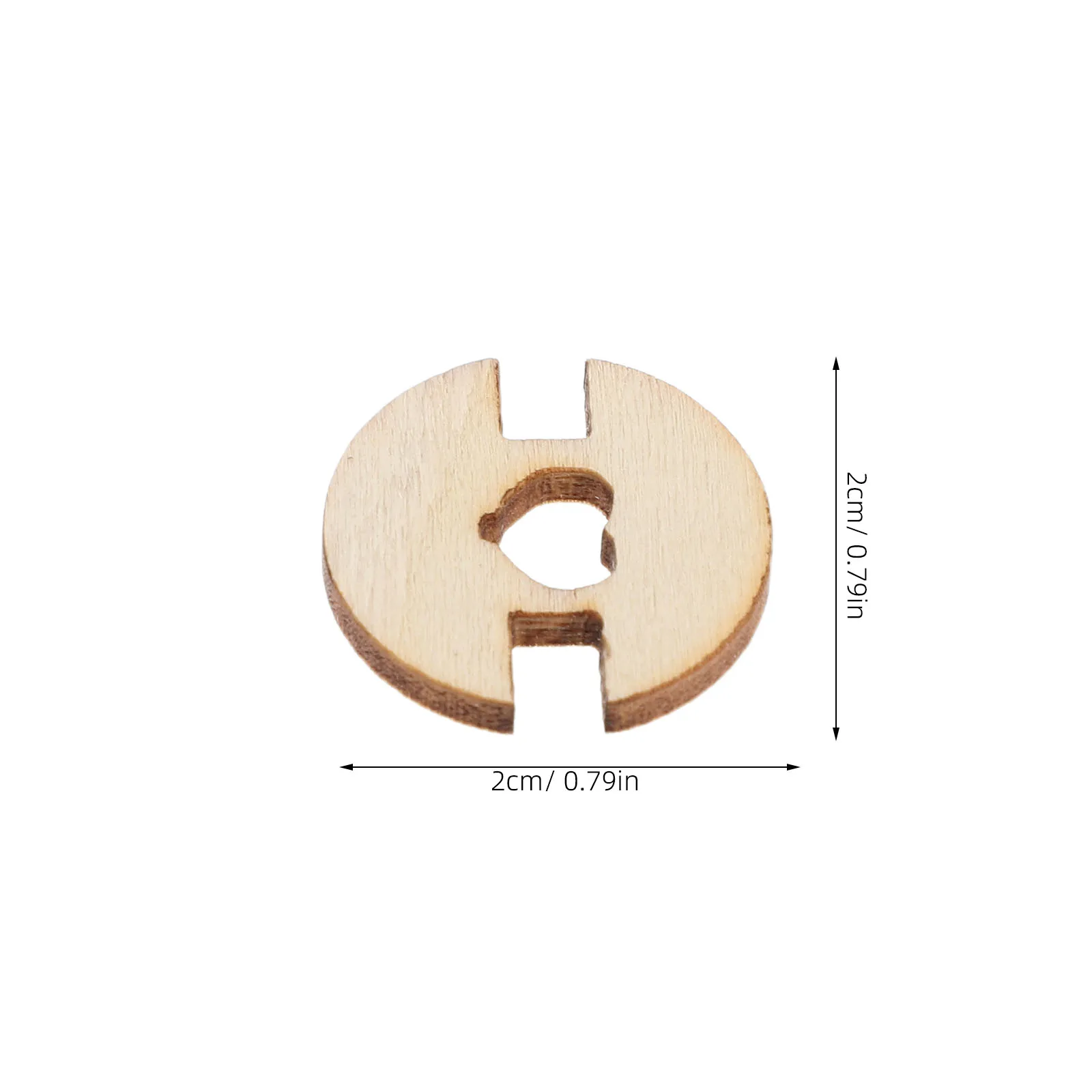 100개 모자 액세서리 속이 빈 탈부착 가능한 나무 폼폼 버튼 뜨개질 모자 DIY 공예 폼폼 홀더 모자 제작 용품
