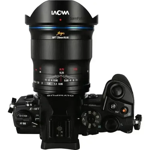 Venus Optics Laowa Argus 25mm F/0.95 마이크로, 포, 쓰리즈용 수동 초점 APO 카메라 렌즈