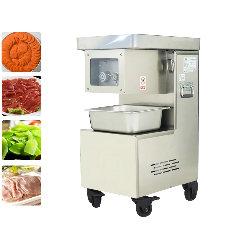 

Multifunction Meat Slicer Commercial Stainless Steel Electric Sliced Shredded Diced Mince Machine Meat Cutter Machine