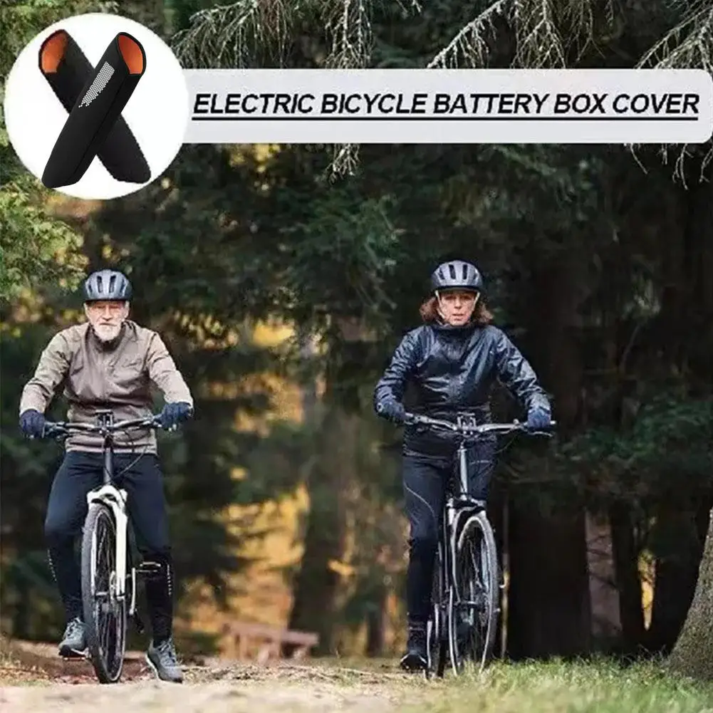 

Литиевая батарея электрического велосипеда Чехол изоляционный протектор и устойчивый к царапинам защитный рукав зимняя пыль и холодная вода O3J7