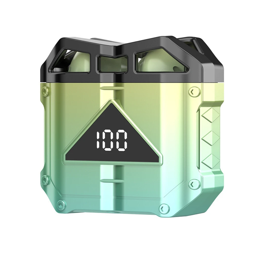 

Mecha Bluetooth 5.3 Headset Noise Reduction TWS Low Delay Smart Touch HiFi Stereo Wireless Earphones HD Mic Game Music Dual Mode