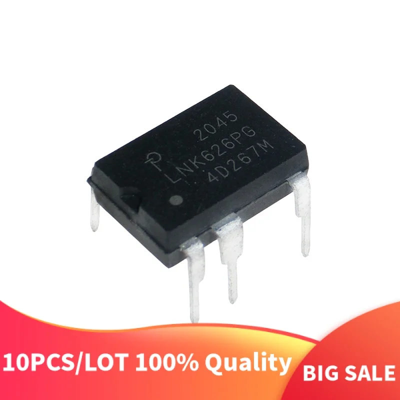 

10PCS/LOT LNK626PG LNK626P DIP-7 Power Management Chip