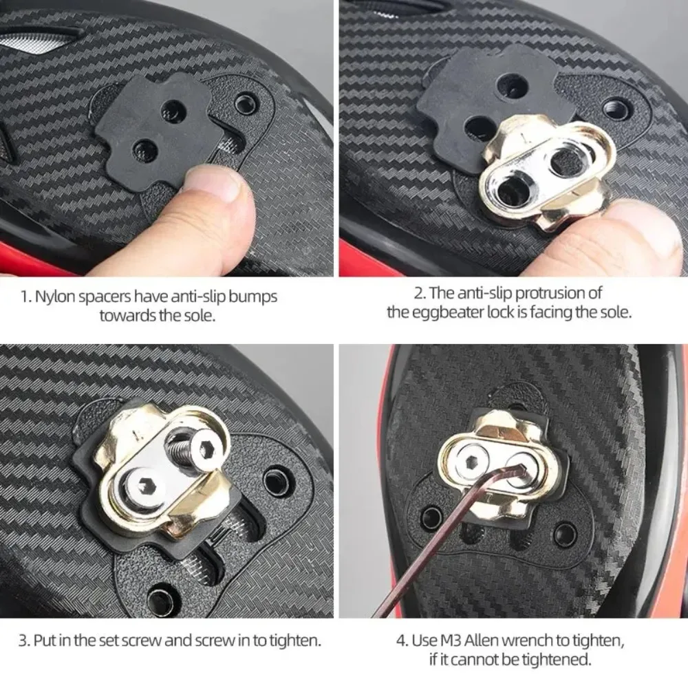 자전거 잠금 페달 플레이트 어댑터 컨버터 클립리스 시마노 Spd/크랭크브라더스 에그비터 슈즈 어댑터 클리트용