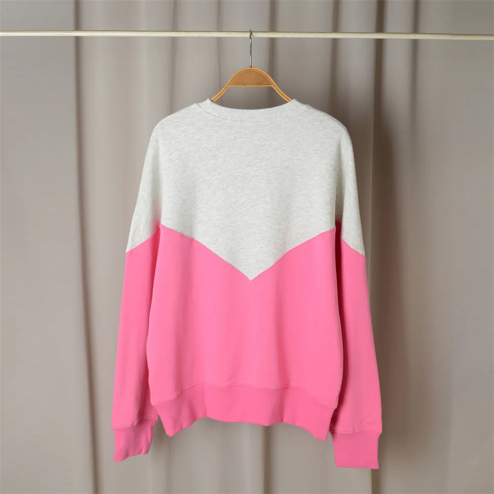 

Women's Sweatshirt 2024 New Spring Letter Printed O-neck Loose Casual Long Sleeve Pullover