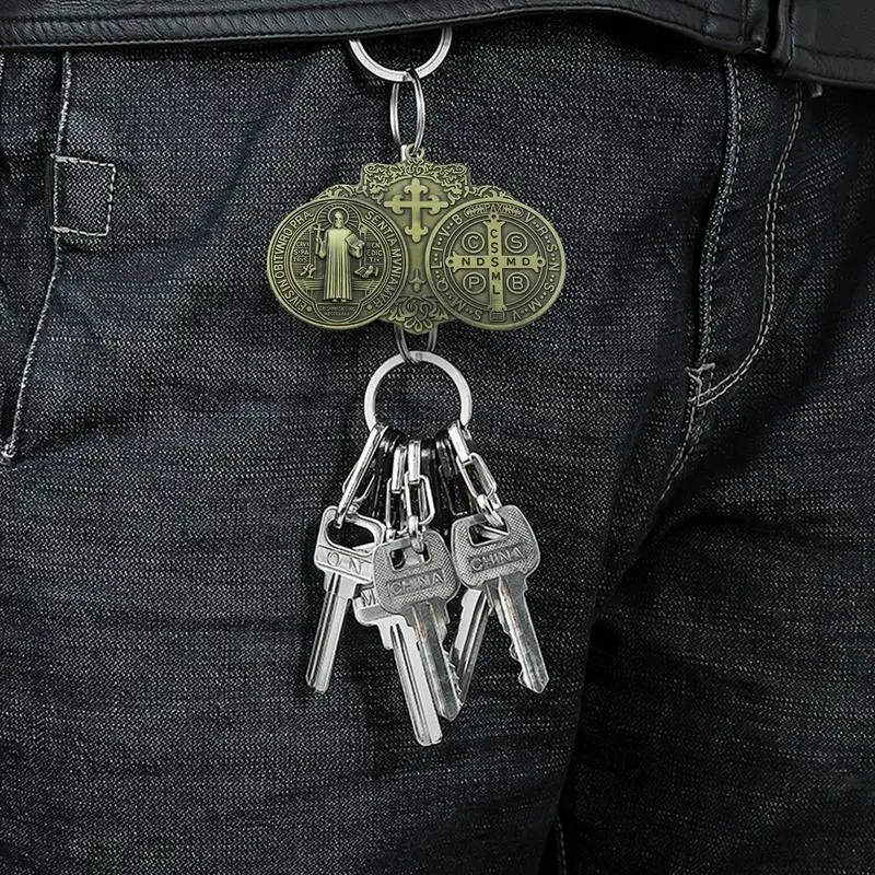 Christian Ornament Religious Jewelry Pendant Metal Charm Jewelry Pendant Wall Ornament Charm Accessory For Men 4