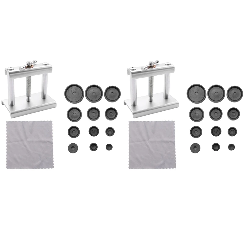 

2X Watch Press Tool, Watch Back Case Closer, Watch Repair, Battery Replacement Tool