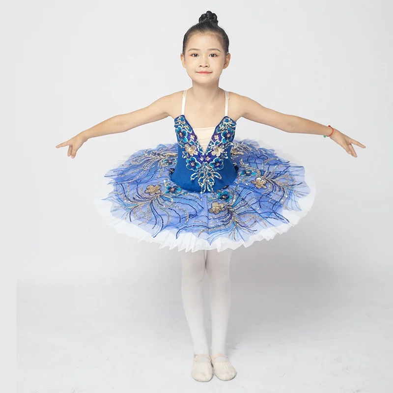 

New Adult Professional Ballet Tutu Dress Show Window Show Performance Dress Sleeping Beauty Pan Skirt Children Dance Costume