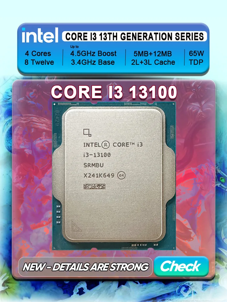 CPU 第13世代 Intel Core i3-13100 + BOX
