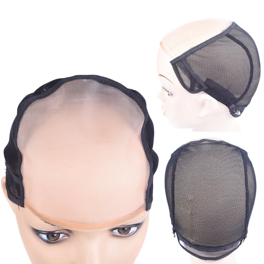 도매용 얇은 스킨 가발캡, 통기성 모노필라멘트 가발캡 (가발 제작용)