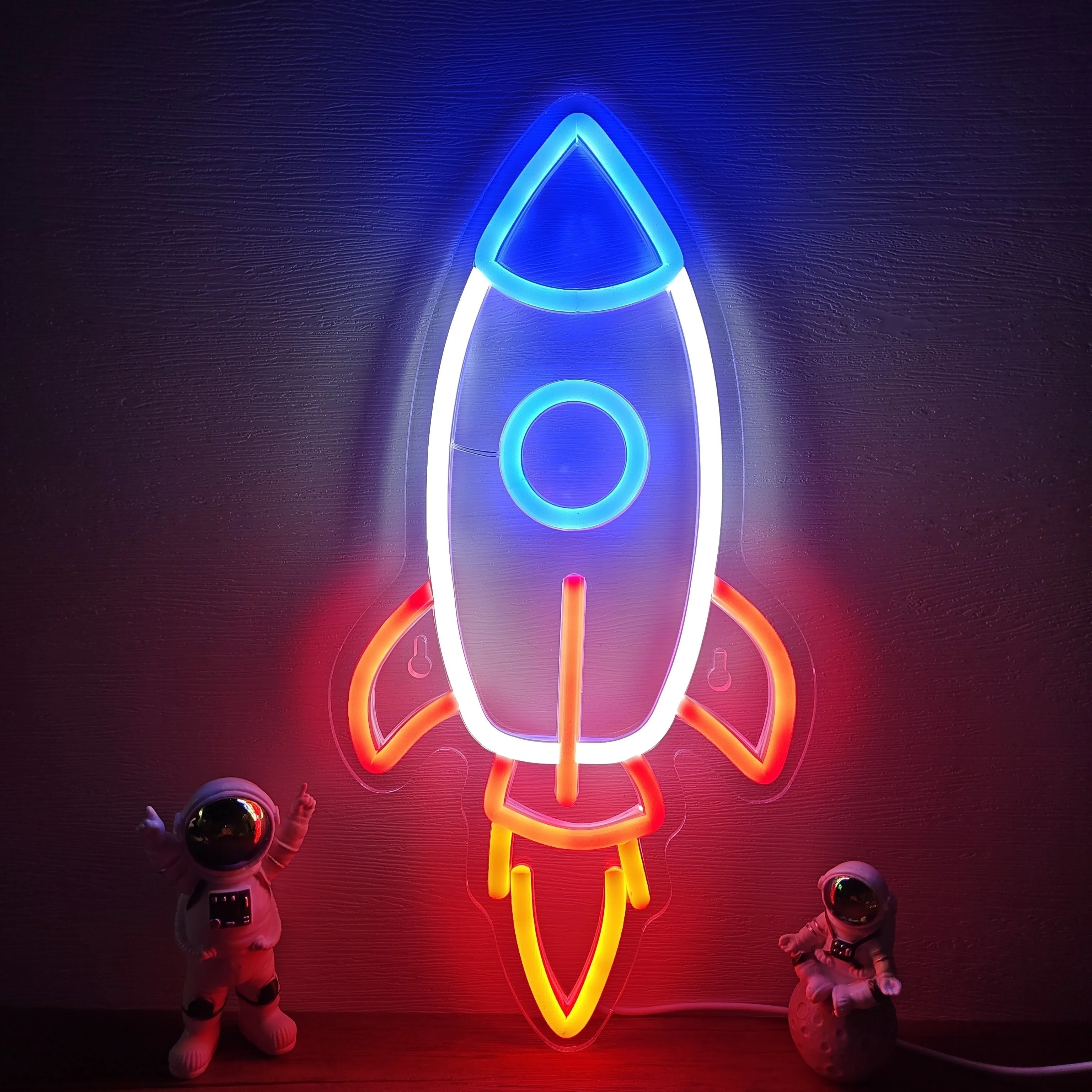 Rocket Neon Sign