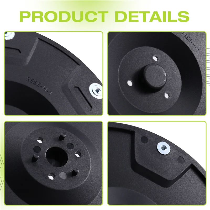 Disco Di Taglio Per Robot Tosaerba Segway Navimow Serie H | Testa Di Ricambio Senza Lame Per H500E, H800E, H1500E - Foto 5