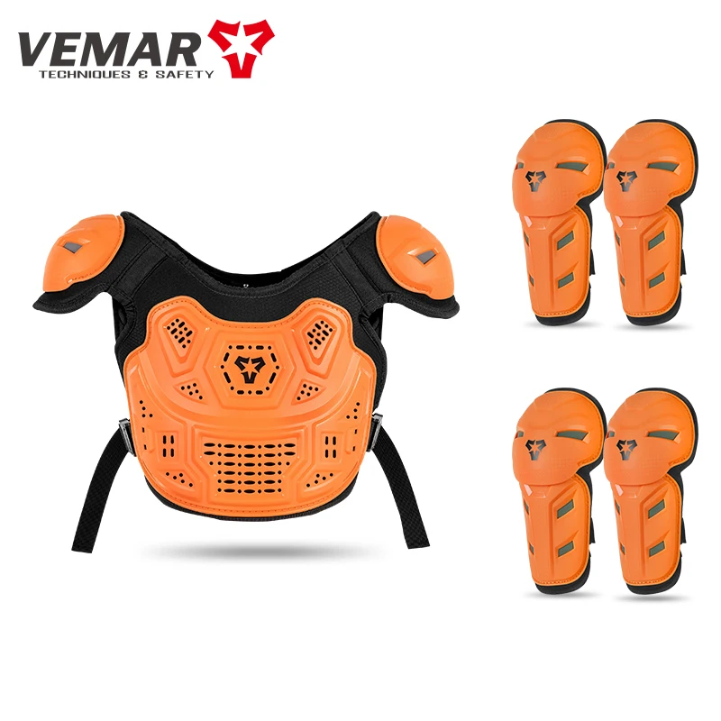 Children's Motocross Protective Body Armor Set