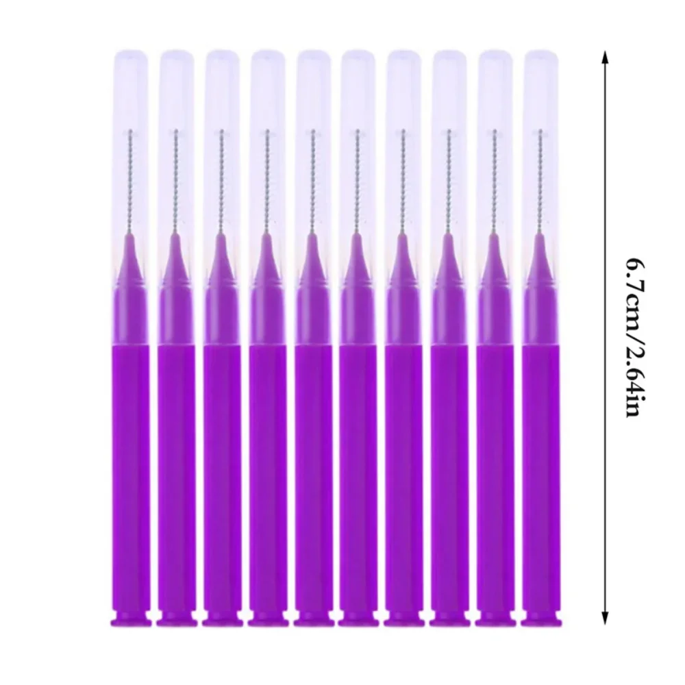 5/10/50PCS Mini Eyebrow Brush Brow Perm Brush Disposable Brow Lifting Brushes Bendable Micro Eyelash Brush Applicators Tools