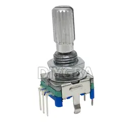 10 - Pack Rotary Encoder Set with Adjustable Handle Length and Caps (Plum 20mm 10PCS)