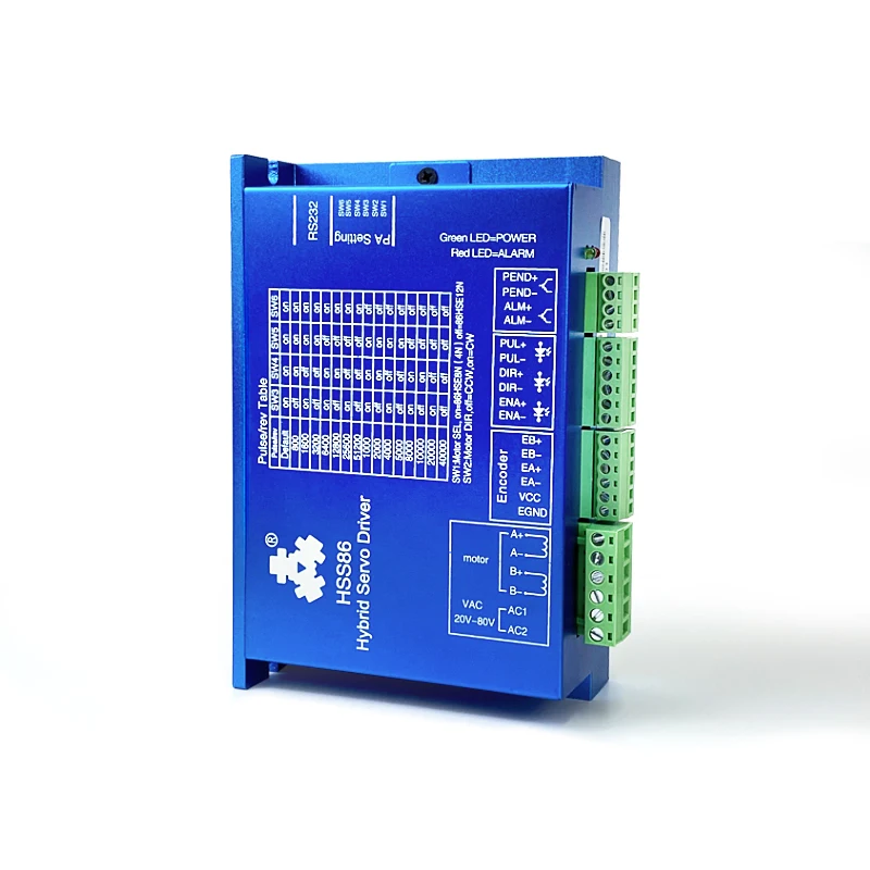 Шаговый двигатель с замкнутым контуром Nema 34 и драйвер Hss86 Kit 8Nm Nema34 с сервосистемой для ЧПУ с высоким крутящим моментом