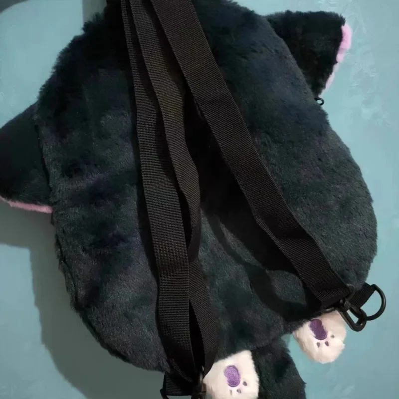 Genshin Impact Cat Plush Anime Bags Xiao Scaramouche Cosplay Hobby Lovely Shoulder Bags Loose Cat Mandrill Plush Doll Backpack