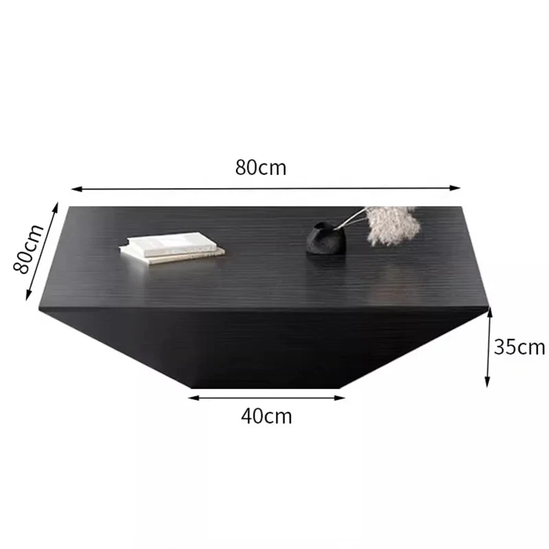 Tavolini Da Salotto Design moderno di stoccaggio tavolini Da caffè in legno per la casa Tavolino di lusso nordico Da Salotto set di mobili Da giardino - immagine 2