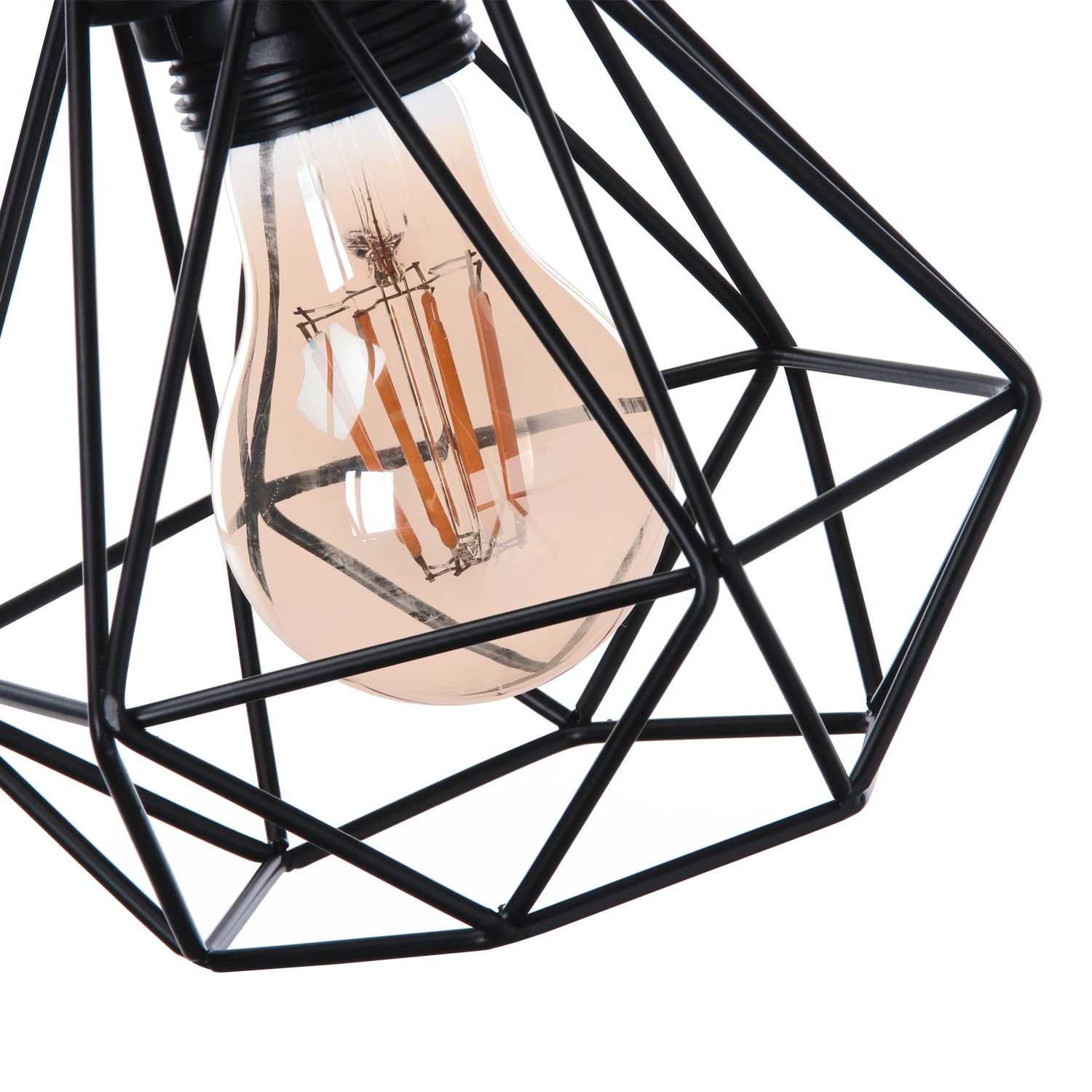 Black Vintage Iron Lampshade
