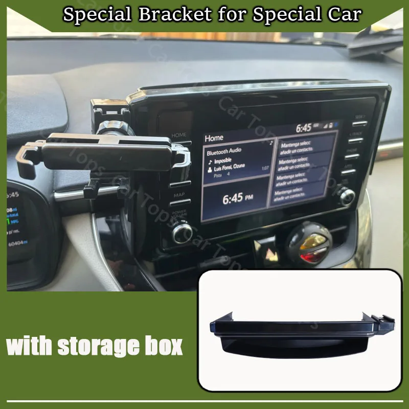For Toyota Corolla E210 ~ Screen Car Mobile Phone Holder GPS Bracket Gravity Mount Support Auto Stand Accessories phone holder mobile phone holder gps holder