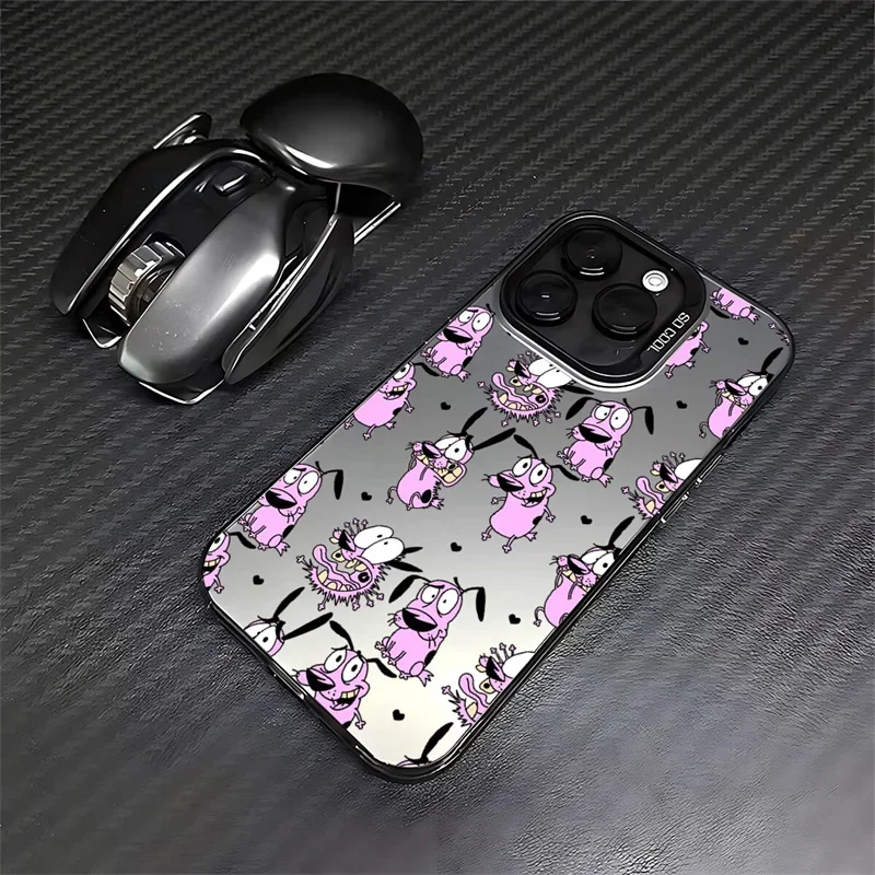 Courage the Cowardly Dog Themed Protective Phone Case