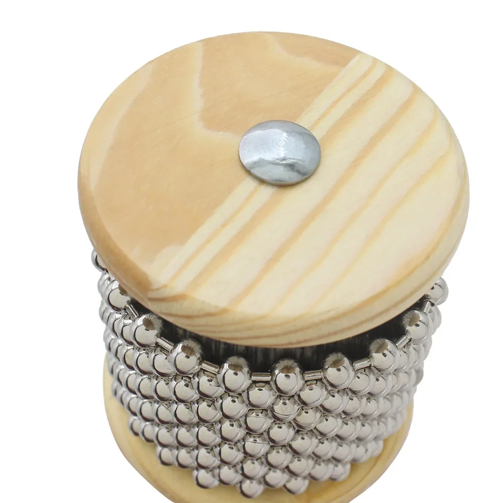 Wooden Cabasa Orff Sand Hammer Percussion Instrument Cabasa Band Student Children Kid Pop Hand Shaker Musical Toys Kids Gifts