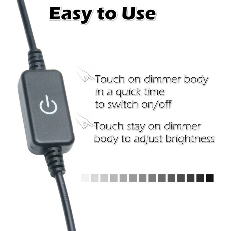 LED 단색 접촉 스위치 컨트롤러, 온라인 무단 조광기 컨트롤러, DC12-24V 3A 접촉 조광기