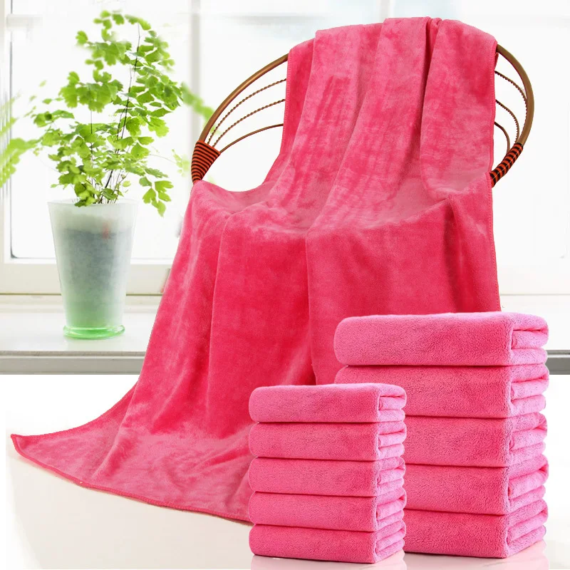 Beauty salon large bath Towels For Home Use Absorbent Soft body Wrapping microfiber towel bath towel beauty salon towel