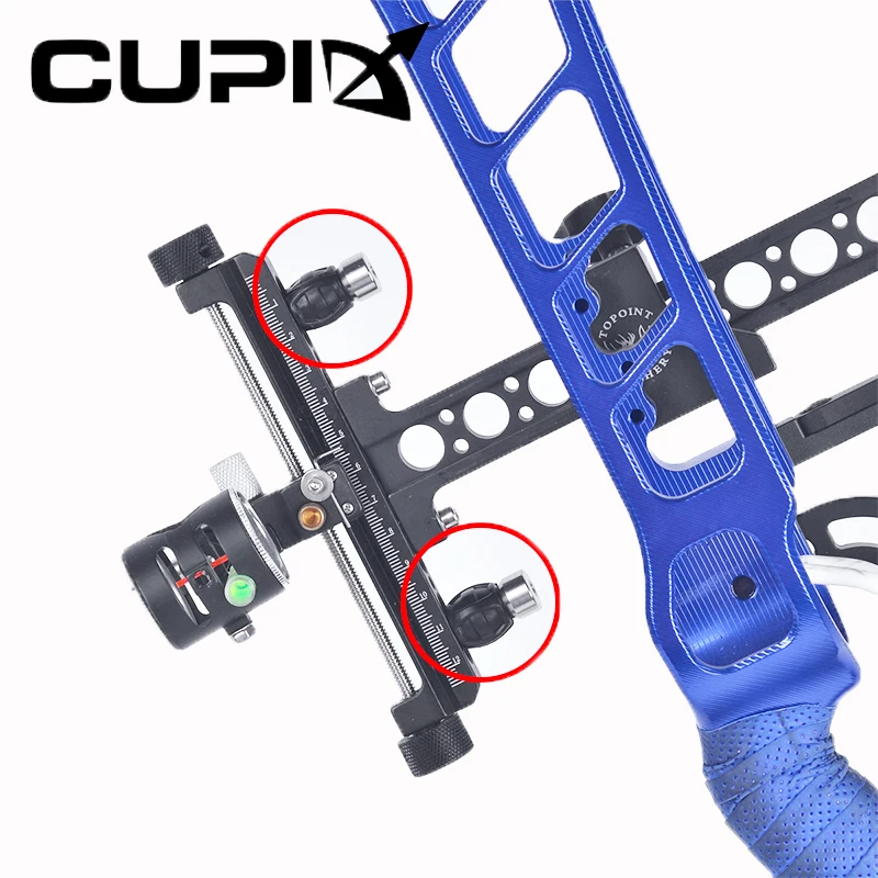 Sanlida X10 Recurve Bow Sight Damper Stabilizer Reduce Vibration for Archery Hunting Shooting