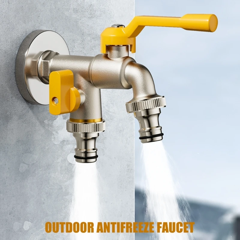 Outdoor Water Faucet Non-Freeze Design Harsh Weather Conditions faucet valve