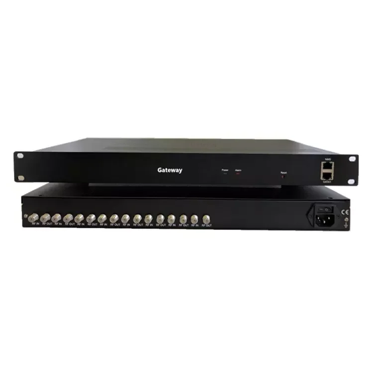 

IPTV Headend Solution FTA 8 Tuners Free Satellite IP gateway professional receiver