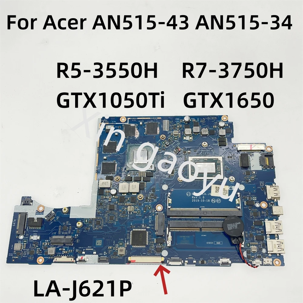

FH50Q фотография для Acer, фотография, материнская плата для ноутбука, фотография, Детская модель GTX1050Ti/1650 дюйма, 4 Гб